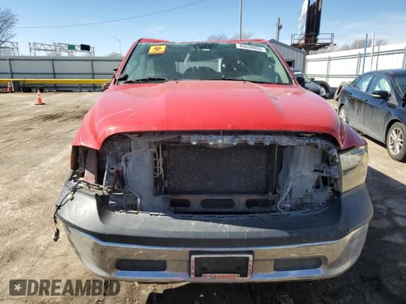 2014 Ram 1500 Tradesman with VIN 1C6RR7KT4ES210570, listed as a Copart auction lot 45638855 with 161,616 mi miles and Salvage title. Bid and sale history available at DreamBid. Image 5.