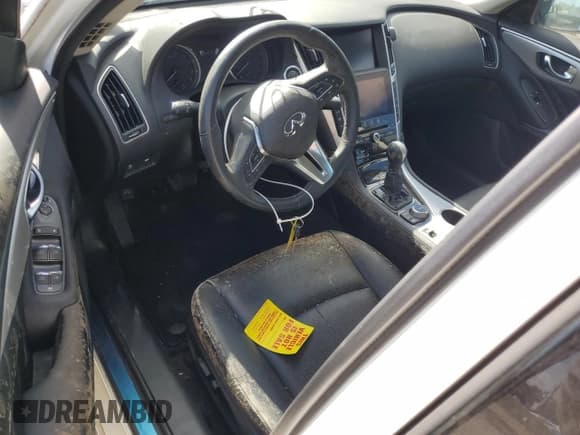 ✅ 2021 Infiniti Q50 Luxe • VIN: JN1EV7BR0MM754593 • Lot: 85275645. Listed on Copart with 14,990 mi. Free auction sales archive from the USA and detailed vehicle history report at DreamBid. Image 8.