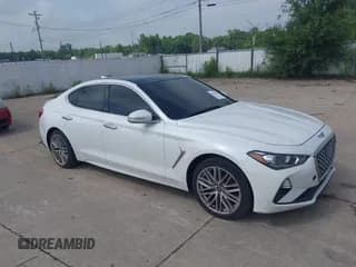 ✅ 2020 Genesis G70 Sport • VIN: KMTG24LA5LU057278 • Lot: 42505352. Listed on IAAI with 103,347 mi. Free auction sales archive from the USA and detailed vehicle history report at DreamBid. Image 1.