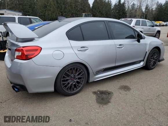 ✅ 2015 Subaru WRX STI • VIN: JF1VA2L62F9801585 • Лот: 45190095. Опубликован ранее на Copart с пробегом 48 546 миль. Бесплатный доступ к архиву аукционных продаж из США и подробный отчёт об истории автомобиля на DreamBid. Изображение 3.
