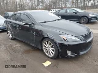 ✅ 2009 Lexus IS 250 • VIN: JTHCK262195030327 • Lot: 43872451. Wystawiony na IAAI z przebiegiem 157 000 mil. Bezpłatny archiwum sprzedaży aukcyjnych z USA i szczegółowy raport historii pojazdu na DreamBid. Zdjęcie 1.