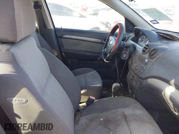 ✅ 2009 Chevrolet Aveo 1LT • VIN: KL1TD66E49B628093 • Lot: 42574721. Listed on IAAI with 186,095 mi. Free auction sales archive from the USA and detailed vehicle history report at DreamBid. Image 5.