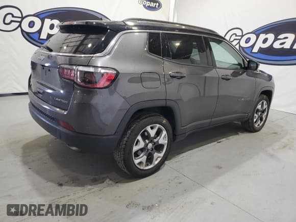 ✅ 2021 Jeep Compass Limited • VIN: 3C4NJDCB5MT599655 • Lot: 88767695. Wystawiony na Copart z przebiegiem 87 316 mil. Bezpłatny archiwum sprzedaży aukcyjnych z USA i szczegółowy raport historii pojazdu na DreamBid. Zdjęcie 3.