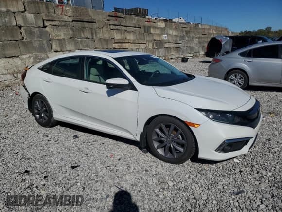✅ 2019 Honda Civic EX • VIN: 19XFC1F33KE005132 • Lot: 87066695. Listed on Copart with 55,275 mi. Free auction sales archive from the USA and detailed vehicle history report at DreamBid. Image 4.