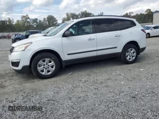 ✅ 2017 Chevrolet Traverse LS • VIN: 1GNKRFKD6HJ297256 • Lot: 84354515. Wystawiony na Copart z przebiegiem 92 950 mil. Bezpłatny archiwum sprzedaży aukcyjnych z USA i szczegółowy raport historii pojazdu na DreamBid. Zdjęcie 1.