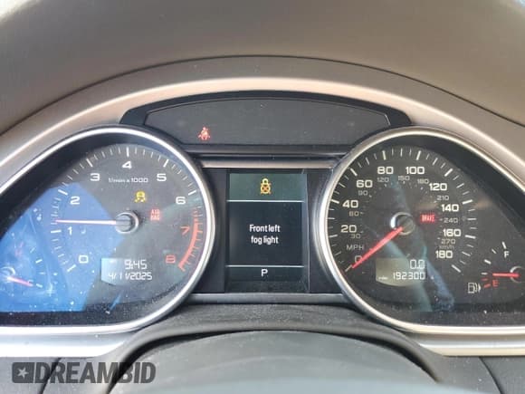 ✅ 2013 Audi Q7 S line Prestige • VIN: WA1DGAFEXDD004510 • Лот: 52490045. Опубликован ранее на Copart с пробегом 192 300 миль. Бесплатный доступ к архиву аукционных продаж из США и подробный отчёт об истории автомобиля на DreamBid. Изображение 9.