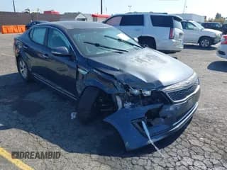 ✅ 2014 Kia Optima LX • VIN: KNAGM4AD6E5071867 • Lot: 43528107. Listed on IAAI with 85,012 mi. Free auction sales archive from the USA and detailed vehicle history report at DreamBid. Image 1.