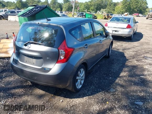 ✅ 2016 Nissan Note SV • VIN: 3N1CE2CP2GL371552 • Lot: 43114355. Listed on IAAI with 71,875 mi. Free auction sales archive from the USA and detailed vehicle history report at DreamBid. Image 4.