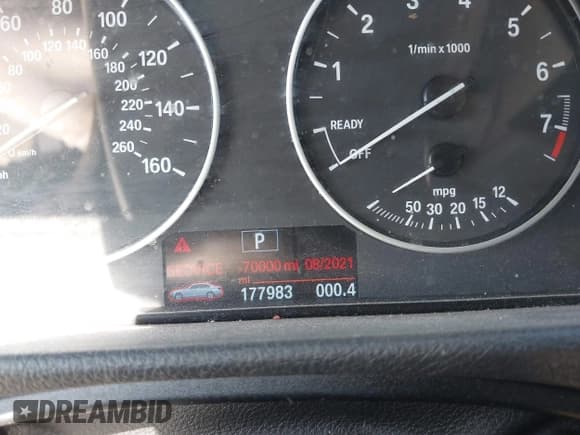 ✅ 2015 BMW 3 Series 328i • VIN: WBA3A5C56FF607859 • Lot: 43412756. Listed on IAAI with 177,983 mi. Free auction sales archive from the USA and detailed vehicle history report at DreamBid. Image 15.