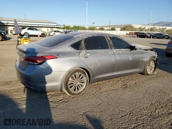 2015 Hyundai Genesis 3.8L z VIN KMHGN4JE5FU065134, wystawiony jako Copart lot #74533084 z przebiegiem 121 703 mil mil oraz Szkoda całkowita • Salvage title. Historia ofert i sprzedaży dostępna na DreamBid. Obrazek 3.