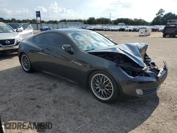 ✅ 2010 Hyundai Genesis Coupe Grand Touring • VIN: KMHHU6KH8AU040717 • Lot: 68974975. Listed on Copart with 115,351 mi. Free auction sales archive from the USA and detailed vehicle history report at DreamBid. Image 4.