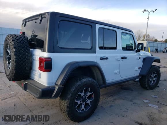 ✅ 2022 Jeep Wrangler Unlimited Rubicon • VIN: 1C4HJXFG5NW116733 • Lot: 79630704. Listed on Copart with 50,949 mi. Free auction sales archive from the USA and detailed vehicle history report at DreamBid. Image 3.