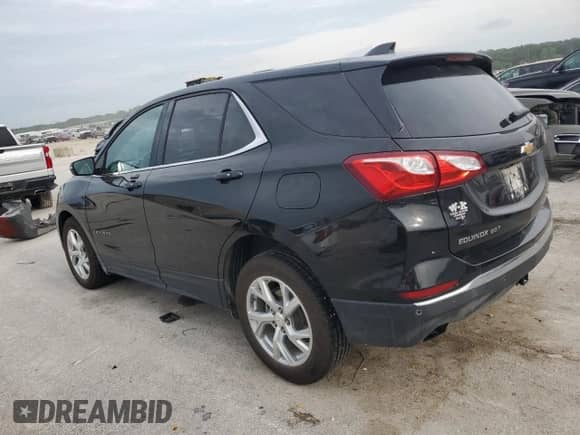 2018 Chevrolet Equinox LT with VIN 2GNAXTEX8J6158058, listed as a Copart auction lot 65911895 with 102,078 mi miles and Salvage title. Bid and sale history available at DreamBid. Image 2.