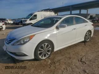✅ 2014 Hyundai Sonata Limited • VIN: 5NPEC4AB0EH854873 • Лот: 95478595. Опубликован ранее на Copart с пробегом 101 135 миль. Бесплатный доступ к архиву аукционных продаж из США и подробный отчёт об истории автомобиля на DreamBid. Изображение 1.