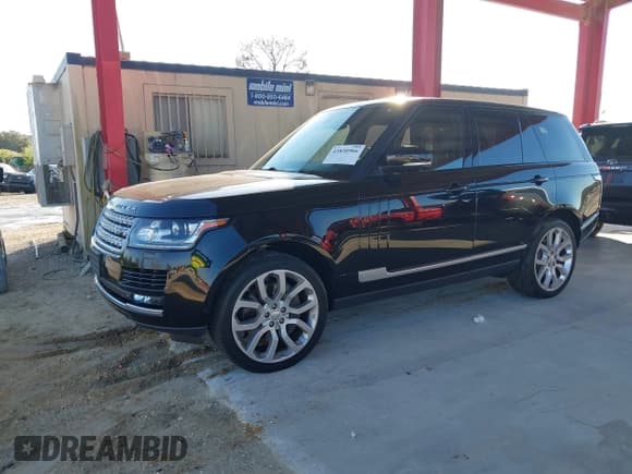 ✅ 2015 Land Rover Range Rover Supercharged • VIN: SALGS2TF7FA213074 • Lot: 43830966. Listed on IAAI with 89,817 mi. Free auction sales archive from the USA and detailed vehicle history report at DreamBid. Image 2.