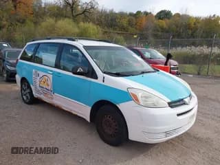 ✅ 2005 Toyota Sienna CE • VIN: 5TDZA23C75S384899 • Lot: 43571723. Listed on IAAI with 410,641 mi. Free auction sales archive from the USA and detailed vehicle history report at DreamBid. Image 1.