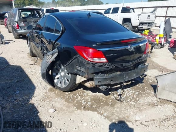 ✅ 2011 Buick Regal CXL Turbo TO7 • VIN: W04G15GV1B1054599 • Lot: 43451901. Listed on IAAI with 135,200 mi. Free auction sales archive from the USA and detailed vehicle history report at DreamBid. Image 6.