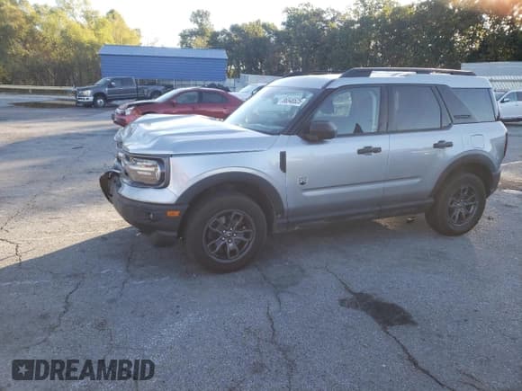 ✅ 2021 Ford Bronco Sport Big Bend • VIN: 3FMCR9B68MRB36323 • Лот: 86548525. Опубликован ранее на Copart с пробегом 61 545 миль. Бесплатный доступ к архиву аукционных продаж из США и подробный отчёт об истории автомобиля на DreamBid. Изображение 1.