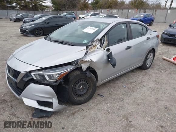 ✅ 2021 Nissan Versa S • VIN: 3N1CN8DV4ML812884 • Lot: 41747746. Listed on IAAI with 86,664 mi. Free auction sales archive from the USA and detailed vehicle history report at DreamBid. Image 17.