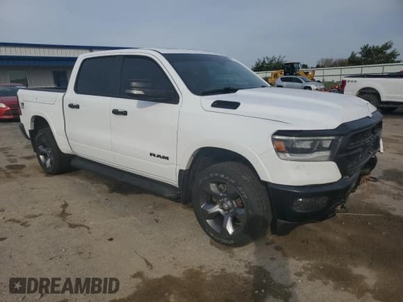 ✅ 2021 Ram 1500 Big Horn • VIN: 1C6SRFFT6MN762008 • Lot: 87242665. Listed on Copart with 110,255 mi. Free auction sales archive from the USA and detailed vehicle history report at DreamBid. Image 4.