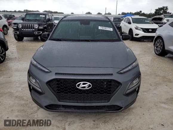 ✅ 2021 Hyundai Kona Night Edition • VIN: KM8K63A51MU671478 • Лот: 74240174. Опубликован ранее на Copart с пробегом 32 494 миль. Бесплатный доступ к архиву аукционных продаж из США и подробный отчёт об истории автомобиля на DreamBid. Изображение 5.