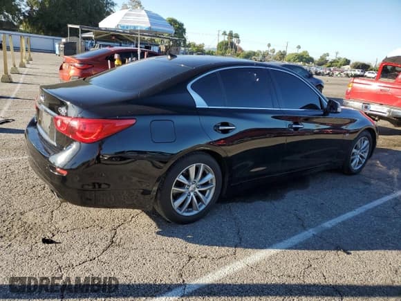 ✅ 2014 Infiniti Q50 Premium • VIN: JN1BV7AP6EM672842 • Lot: 87478825. Listed on Copart with 164,443 mi. Free auction sales archive from the USA and detailed vehicle history report at DreamBid. Image 3.