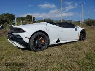 ✅ 2020 Lamborghini Huracan • VIN: ZHWUT5ZF5LLA15314 • Лот: 58308943. Опубликован ранее на Copart с пробегом 11 958 миль. Бесплатный доступ к архиву аукционных продаж из США и подробный отчёт об истории автомобиля на DreamBid. Изображение 3.