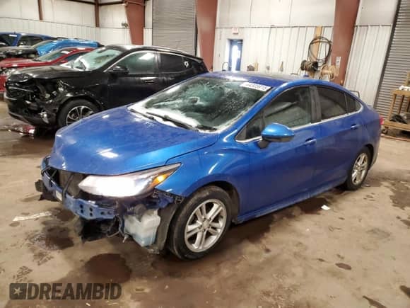 2016 Chevrolet Cruze LT с VIN 1G1BD5SM6G7271987, выставлен на аукционе Copart как лот 44305915 с пробегом 101 605 миль миль и Чистый • Clean title. История ставок и продаж доступна на DreamBid. Изображение 1.