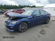 ✅ 2016 Infiniti Q50 Red Sport 400 • VIN: JN1FV7AR2GM450840 • Lot: 63629765. Listed on Copart with 88,868 mi. Free auction sales archive from the USA and detailed vehicle history report at DreamBid. Image 1.