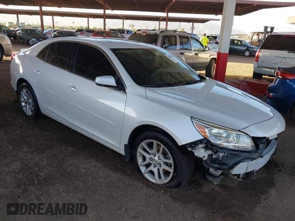 2015 Chevrolet Malibu LT with VIN 1G11C5SL8FF217794, listed as a IAAI auction lot 43337832 with 141,756 mi miles and . Bid and sale history available at DreamBid. Image 1.