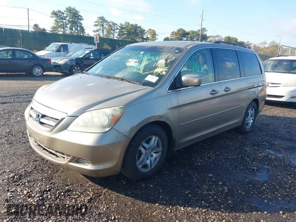 ✅ 2006 Honda Odyssey EX-L • VIN: 5FNRL386X6B409125 • Lot: 43513745. Listed on IAAI with Not provided. Free auction sales archive from the USA and detailed vehicle history report at DreamBid. Image 2.