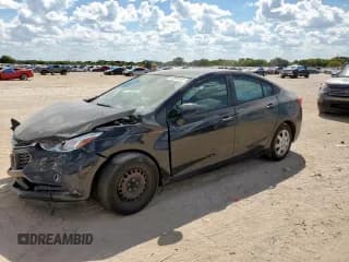 ✅ 2018 Chevrolet Cruze LS • VIN: 1G1BC5SM0J7240535 • Lot: 83889545. Listed on Copart with Not provided. Free auction sales archive from the USA and detailed vehicle history report at DreamBid. Image 1.