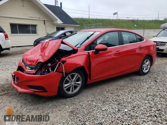 ✅ 2017 Chevrolet Cruze LT • VIN: 1G1BE5SM9H7248511 • Lot: 57938903. Listed on Copart with Not provided. Free auction sales archive from the USA and detailed vehicle history report at DreamBid. Image 1.