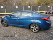 ✅ 2014 Hyundai Elantra Limited • VIN: KMHDH4AE3EU039639 • Lot: 92074735. Listed on Copart with 79,718 mi. Free auction sales archive from the USA and detailed vehicle history report at DreamBid. Image 2.