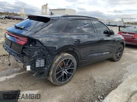 ✅ 2019 Audi Q8 Premium Plus • VIN: WA1EVAF1XKD034109 • Лот: 79030924. Опубликован ранее на Copart с пробегом 138 054 миль. Бесплатный доступ к архиву аукционных продаж из США и подробный отчёт об истории автомобиля на DreamBid. Изображение 3.