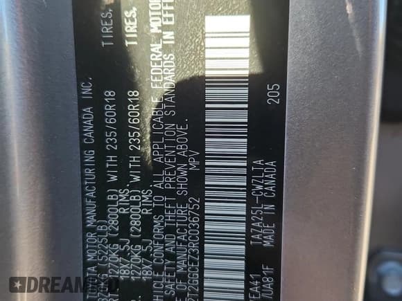 ✅ 2024 Lexus NX 350 Premium • VIN: 2T2GGCEZ3RC036752 • Lot: 86477195. Wystawiony na Copart z przebiegiem 11 830 mil. Bezpłatny archiwum sprzedaży aukcyjnych z USA i szczegółowy raport historii pojazdu na DreamBid. Zdjęcie 13.