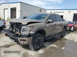 ✅ 2021 Nissan Titan SL • VIN: 1N6AA1ED2MN523223 • Lot: 47077635. Listed on Copart with 30,637 mi. Free auction sales archive from the USA and detailed vehicle history report at DreamBid. Image 1.