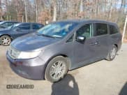 ✅ 2012 Honda Odyssey EX-L • VIN: 5FNRL5H66CB130892 • Lot: 43795563. Listed on IAAI with 155,722 mi. Free auction sales archive from the USA and detailed vehicle history report at DreamBid. Image 2.