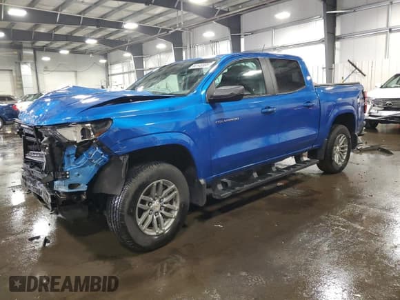 ✅ 2023 Chevrolet Colorado 4WD LT • VIN: 1GCPTCEK4P1222014 • Lot: 80140305. Listed on Copart with 9,990 mi. Free auction sales archive from the USA and detailed vehicle history report at DreamBid. Image 1.