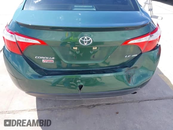 ✅ 2014 Toyota Corolla LE Eco • VIN: 5YFBPRHE8EP014136 • Lot: 42597648. Listed on IAAI with 109,102 mi. Free auction sales archive from the USA and detailed vehicle history report at DreamBid. Image 6.
