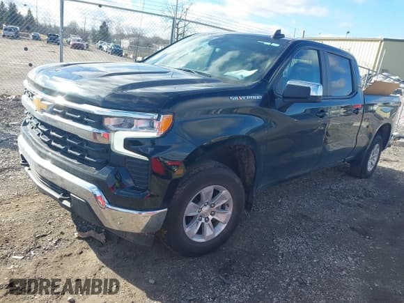✅ 2023 Chevrolet Silverado 1500 LT • VIN: 1GCUDDED2PZ325313 • Lot: 41740045. Listed on IAAI with 45,012 mi. Free auction sales archive from the USA and detailed vehicle history report at DreamBid. Image 2.