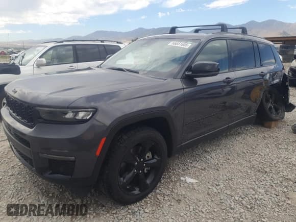 ✅ 2023 Jeep Grand Cherokee Limited • VIN: 1C4RJKBG2P8703492 • Лот: 66651605. Опубликован ранее на Copart с пробегом 37 115 миль. Бесплатный доступ к архиву аукционных продаж из США и подробный отчёт об истории автомобиля на DreamBid. Изображение 1.