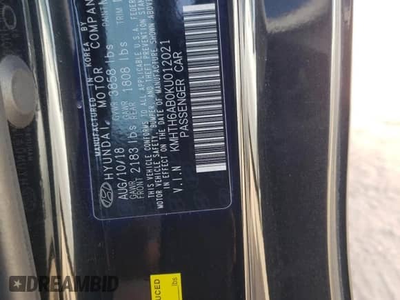 2019 Hyundai Veloster Turbo z VIN KMHTH6AB0KU012021, wystawiony jako Copart lot #43035945 z przebiegiem 86 042 mil mil oraz Szkoda całkowita • Salvage title. Historia ofert i sprzedaży dostępna na DreamBid. Obrazek 12.