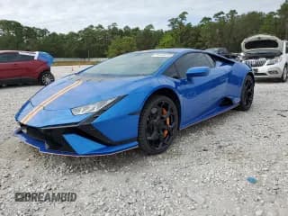 ✅ 2023 Lamborghini Huracan Tecnica • VIN: ZHWUB6ZF8PLA25088 • Lot: 79305414. Wystawiony na Copart z przebiegiem 4 898 mil. Bezpłatny archiwum sprzedaży aukcyjnych z USA i szczegółowy raport historii pojazdu na DreamBid. Zdjęcie 1.