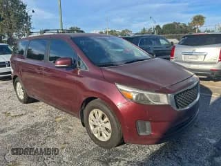 ✅ 2016 Kia Sedona LX • VIN: KNDMB5C17G6210146 • Лот: 94383215. Опубликован ранее на Copart с пробегом 210 249 миль. Бесплатный доступ к архиву аукционных продаж из США и подробный отчёт об истории автомобиля на DreamBid. Изображение 1.