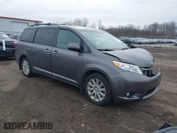 ✅ 2016 Toyota Sienna XLE • VIN: 5TDDK3DC1GS138414 • Lot: 43776942. Listed on IAAI with 104,704 mi. Free auction sales archive from the USA and detailed vehicle history report at DreamBid. Image 1.