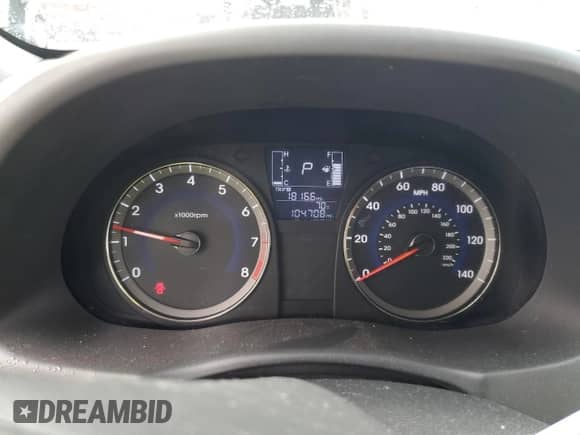 2016 Hyundai Accent SE с VIN KMHCT4AE5GU095045, выставлен на аукционе Copart как лот 54712495 с пробегом 104 708 миль миль и Списание • Salvage title. История ставок и продаж доступна на DreamBid. Изображение 9.