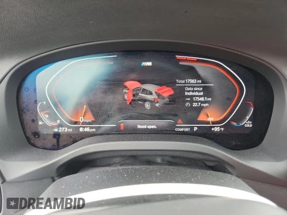 ✅ 2023 BMW X3 xDrive30i • VIN: WBX57DP07PN202901 • Lot: 65184655. Listed on Copart with 17,563 mi. Free auction sales archive from the USA and detailed vehicle history report at DreamBid. Image 9.