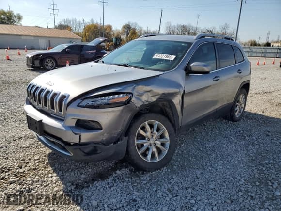 ✅ 2016 Jeep Cherokee Limited • VIN: 1C4PJMDB3GW295651 • Lot: 91221985. Wystawiony na Copart z przebiegiem 148 833 mil. Bezpłatny archiwum sprzedaży aukcyjnych z USA i szczegółowy raport historii pojazdu na DreamBid. Zdjęcie 1.