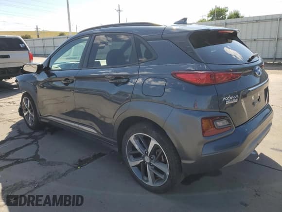✅ 2019 Hyundai Kona Limited • VIN: KM8K3CA52KU264856 • Lot: 63470695. Listed on Copart with 57,655 mi. Free auction sales archive from the USA and detailed vehicle history report at DreamBid. Image 2.